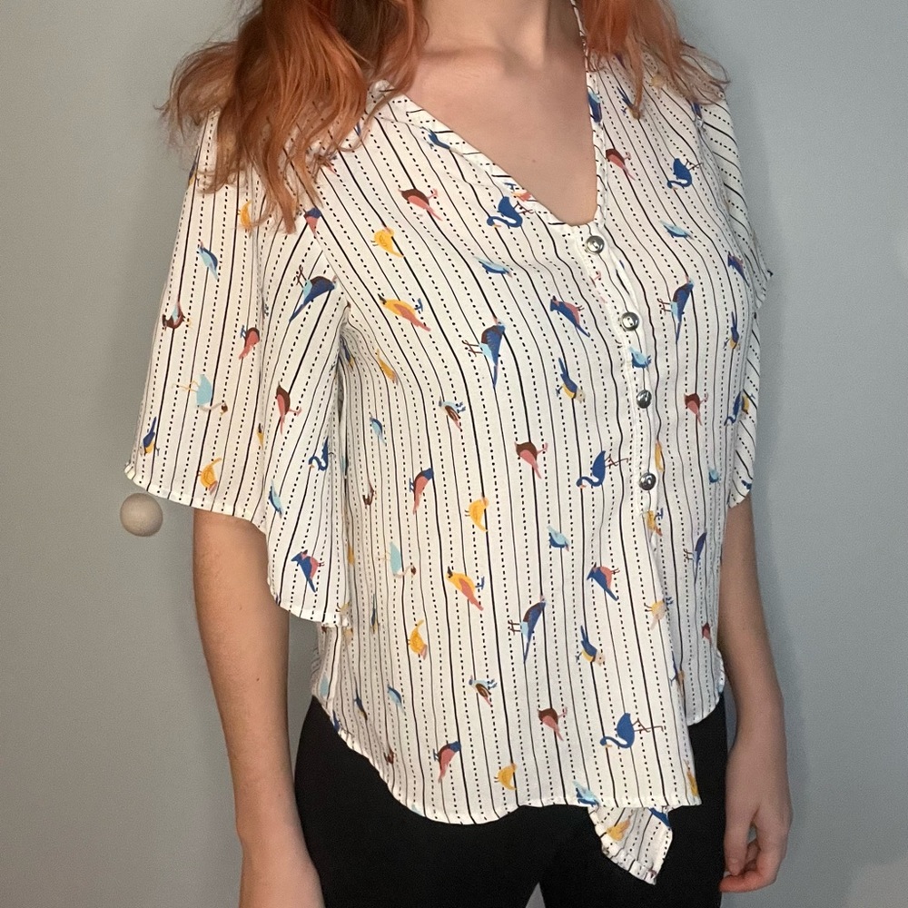 Bird blouse